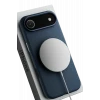 ieg™  iPhone 17 Air Wonder Deri Magsafe Kapak - Lacivert
