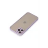 ieg™  iPhone 11 Pro Kılıf Montreal Silikon Kapak - Mor