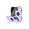 ieg™  iPhone 11 Pro Max Kılıf Elit Yüzüklü Kapak - Mor