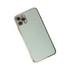 ieg™  iPhone 11 Pro Max Kılıf Volet Silikon - Açık Yeşil