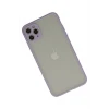 ieg™  iPhone 12 Pro Max Kılıf Montreal Silikon Kapak - Mor