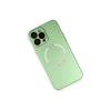 ieg™  iPhone 13 Pro Kılıf Jack Magneticsafe Lens Silikon - Yeşil