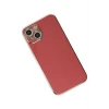 ieg™  iPhone 14 Kılıf Volet Silikon - Kırmızı