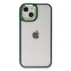 ieg™  iPhone 14 Plus Kılıf Dora Kapak - Haki Yeşil