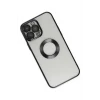 ieg™  iPhone 14 Pro Kılıf Slot Silikon - Siyah