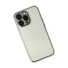 ieg™  iPhone 14 Pro Max Kılıf Razer Lensli Silikon - Siyah
