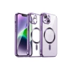 ieg™  iPhone 15 Kılıf Kross Magneticsafe Kapak - Mor