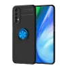 ieg™  Realme 7 Kılıf Range Yüzüklü Silikon - Siyah-Mavi