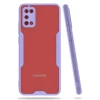 ieg™  Samsung Galaxy A02S Kılıf Platin Silikon - Lila