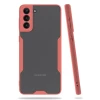 ieg™  Samsung Galaxy S21 Plus Kılıf Platin Silikon - Pembe