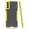 ieg™  Samsung Galaxy S21 Plus Kılıf Platin Silikon - Sarı