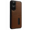 ieg™  Oppo A38 Sara Kartvizitli Deri Kılıf - Taba
