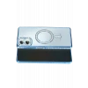 ieg™  Samsung Galaxy A07 4G Joke Simli Magneticsafe Kılıf - Mavi