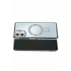 ieg™  Samsung Galaxy A07 4G Joke Simli Magneticsafe Kılıf - Siyah
