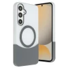 ieg™  Samsung Galaxy S24 FE Velar Magsafe Kapak - Natural Grey