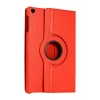 ieg™  Samsung Galaxy Tab A11 360 Tablet Deri Kılıf - Kırmızı