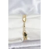 ietaks™ 316L Çelik Gold Renk Pullu Zincir Model Kadın Bileklik