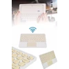 ieg™ Android ve İOS Uyumlu Bluetooth Klavye Touchpad Slim Kablosuz Wifi Q Klavye