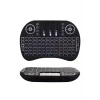 ieg™ Kablosuz Türkçe Q Klavye RGB Işıklı Televizyon Ps3 Dokunmatik Mouse