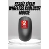 ieg™ Siyah Kablosuz Mouse Wireless Mouse Minimal Tasarım