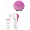 İkili Cilt Bakım Seti 5 Başlıklı Yüz Temizleme Ve Masaj Aleti Canlandırıcı Ve Onarıcı