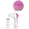 İkili Cilt Bakım Seti 5 Başlıklı Yüz Temizleme Ve Masaj Aleti Canlandırıcı Ve Onarıcı