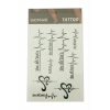 İmzalı Tattoo Dövme Sticker