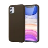 iPhone 11 Kılıf First Silikon - Kahverengi