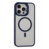 iPhone 15 Pro Max Kılıf Roblox Lens Magsafe Standlı Kapak - Lacivert
