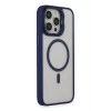 iPhone 15 Pro Max Kılıf Roblox Lens Magsafe Standlı Kapak - Lacivert