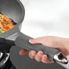Isıya Dayanıklı Silikon Kauçuk Tencere,Kapı Tutma Kılıfı Kendinden Küçülen,Her Sapa Uyumlu Tava Kulp Yalıtımı 12-15 cm (K95)