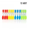 İz Bırakmayan Silikon Mandal 12 Li