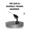 Kablosuz Basınçlı Yıkama Makinesi – 48v Güçlü Motor, 2 Pil Ve Köpük Hazneli