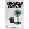 Katlanabilir Teleskopik Şarjlı Fan Masaüstü Soğutucu Vantilatör