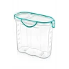 Kilitli Kapaklı Contalı Hava,Su Sıvı Geçirmez 1,7 Litre Erzak Saklama Kabı-SA585 (K95)