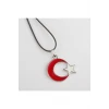 Kırmızı Ayyıldız Kolye