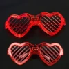 Kırmızı LED Işıklı Kalp Gözlük – 3 Modlu