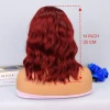 Kızıl Fiber Sentetik Tül Peruk