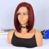 Kızıl Kısa Yan Tül Peruk