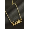 Lale isimli kolye (Kişiye Özel)