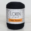 Loren Cotton Macrame Lacivert - R005 - 34361