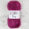 Loren Furry Mor El Örgü İpi - RF031 - 34055