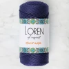 Loren Macrame Lacivert El Örgü İpi - RM 0262 - 34353