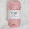 Loren Polyester Soft Macrame Pembe El Örgü İpi - LM042 - 34446