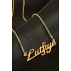 Lütfiye isimli kolye (Kişiye Özel)