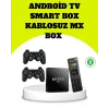 M8pro Android Tv Box Ve Retro Oyun Konsolu 64gb