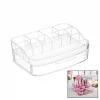 MAKYAJ ORGANİZERİ ÇEKMECELİ - 12 BÖLMELİ=2+ 4+ 6 MİKA - KRİSTAL PLASTİK (K95)