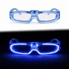 Mavi Led Işıklı Parti Gözlüğü - 3 Modlu