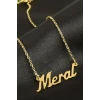 Meral isimli kolye (Kişiye Özel)
