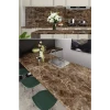 Mermer Desenli Masa Tezgah Mutfak Su Geçirmez Yapışkanlı Folyo Sticker Kahverengi 5x0,6m